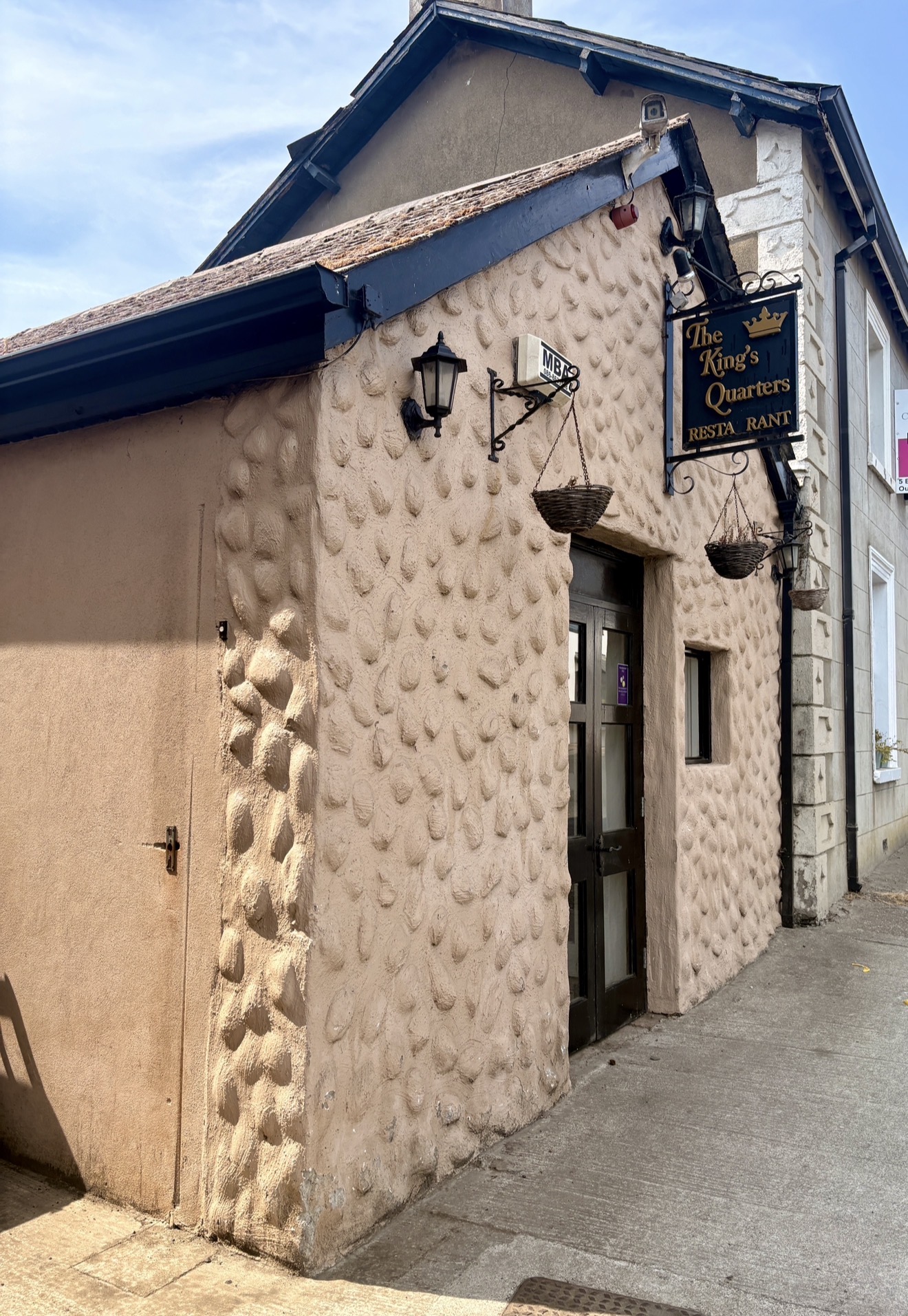 The King's Quarters entrance on Main Street